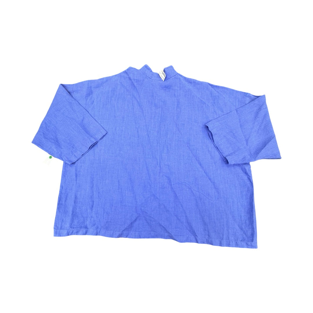 Top Ls By Bryn Walker In Blue, Size:L
