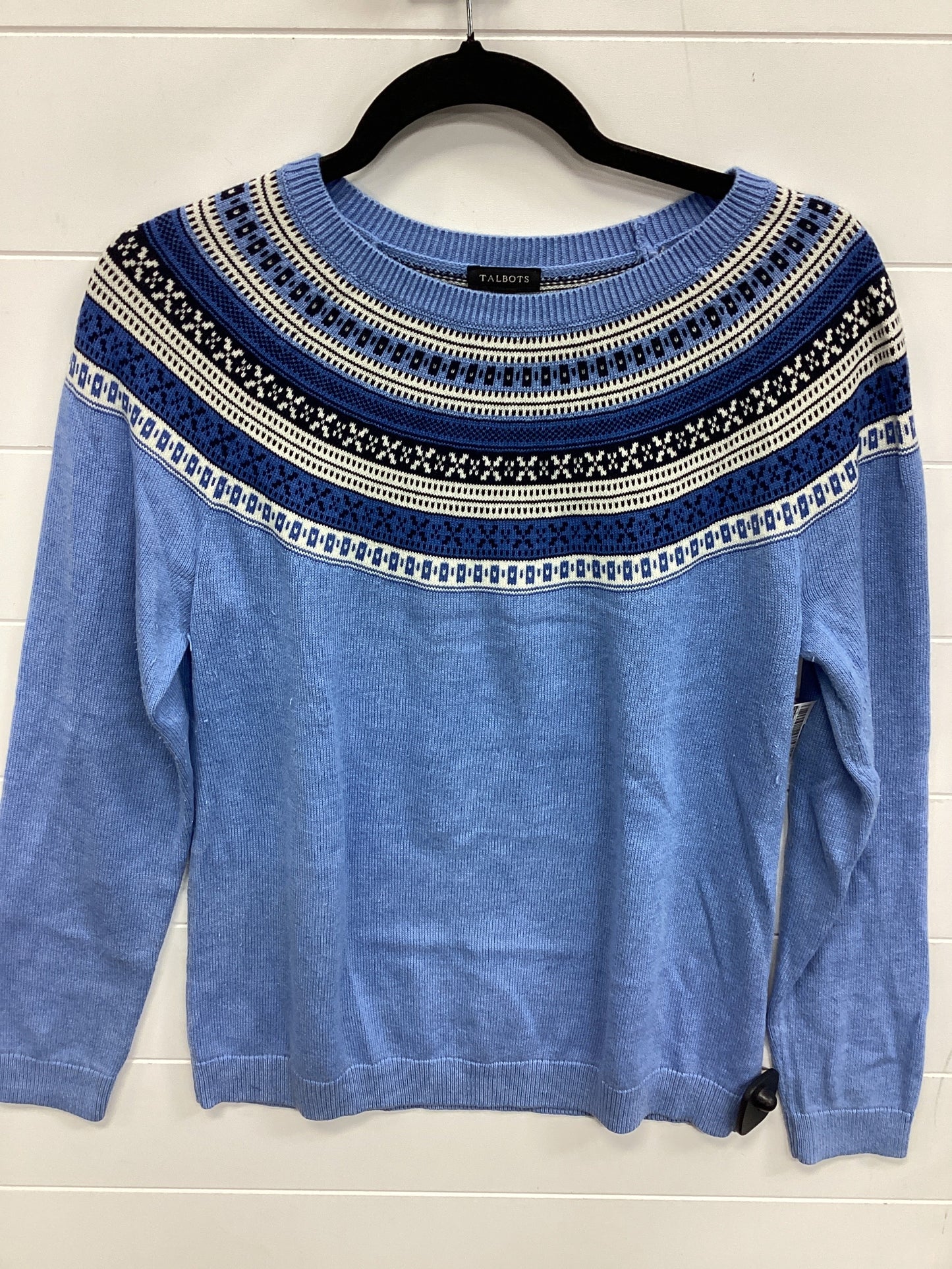 Top Ls By Talbots In Blue, Size:M
