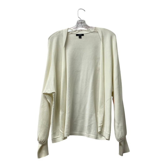 Cardigan By Alfani In White, Size:L