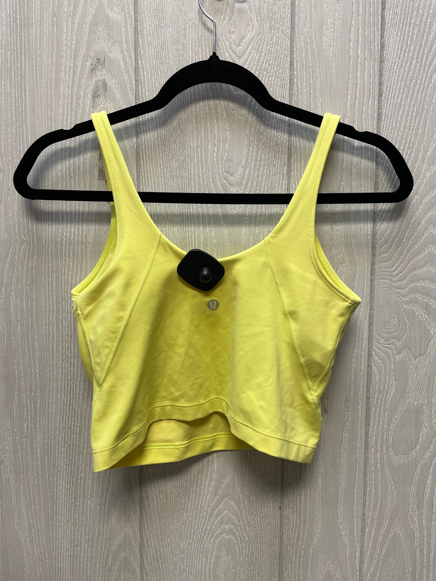 Athletic Bra By Lululemon In Yellow, Size:S