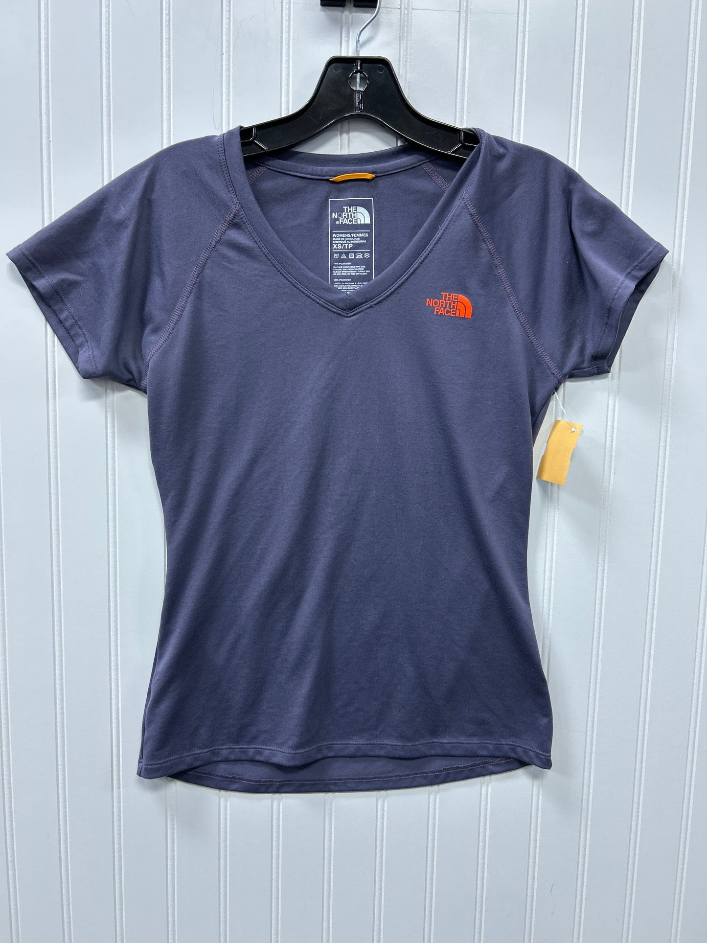 Athletic Top Ss By The North Face In Purple, Size:Xs