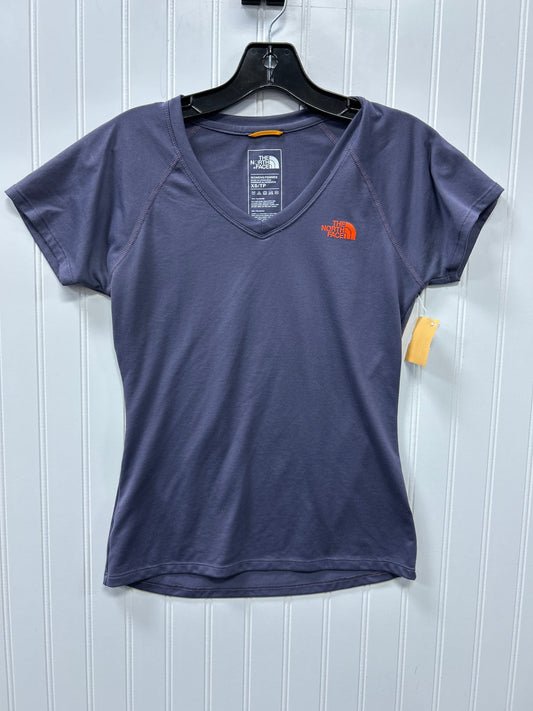 Athletic Top Ss By The North Face In Purple, Size:Xs