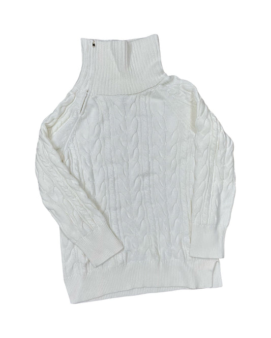 Dress Sweater By St Johns Bay In Cream, Size:S
