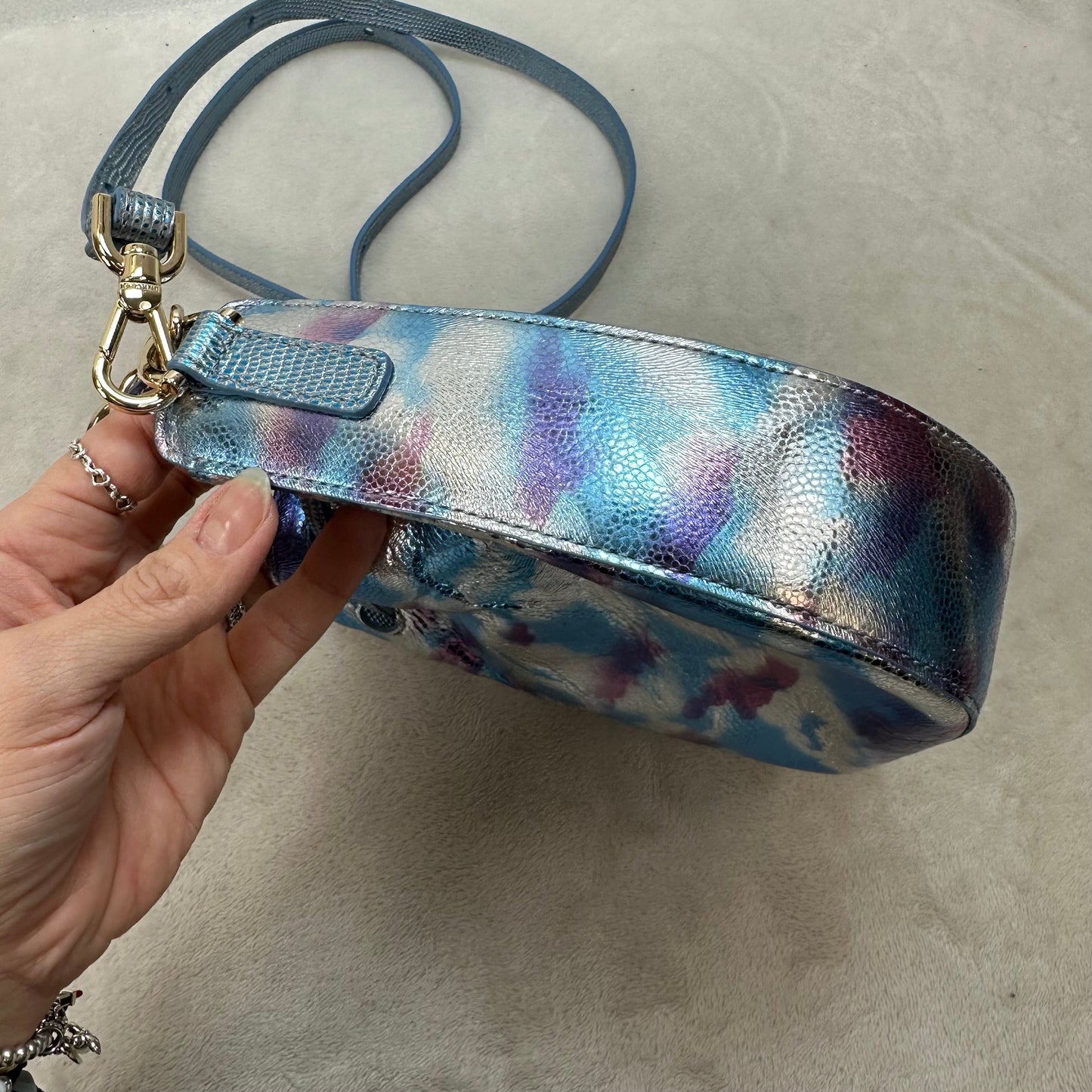 Eliana - Multi Durango Crossbody Designer By Brahmin, Size: Small