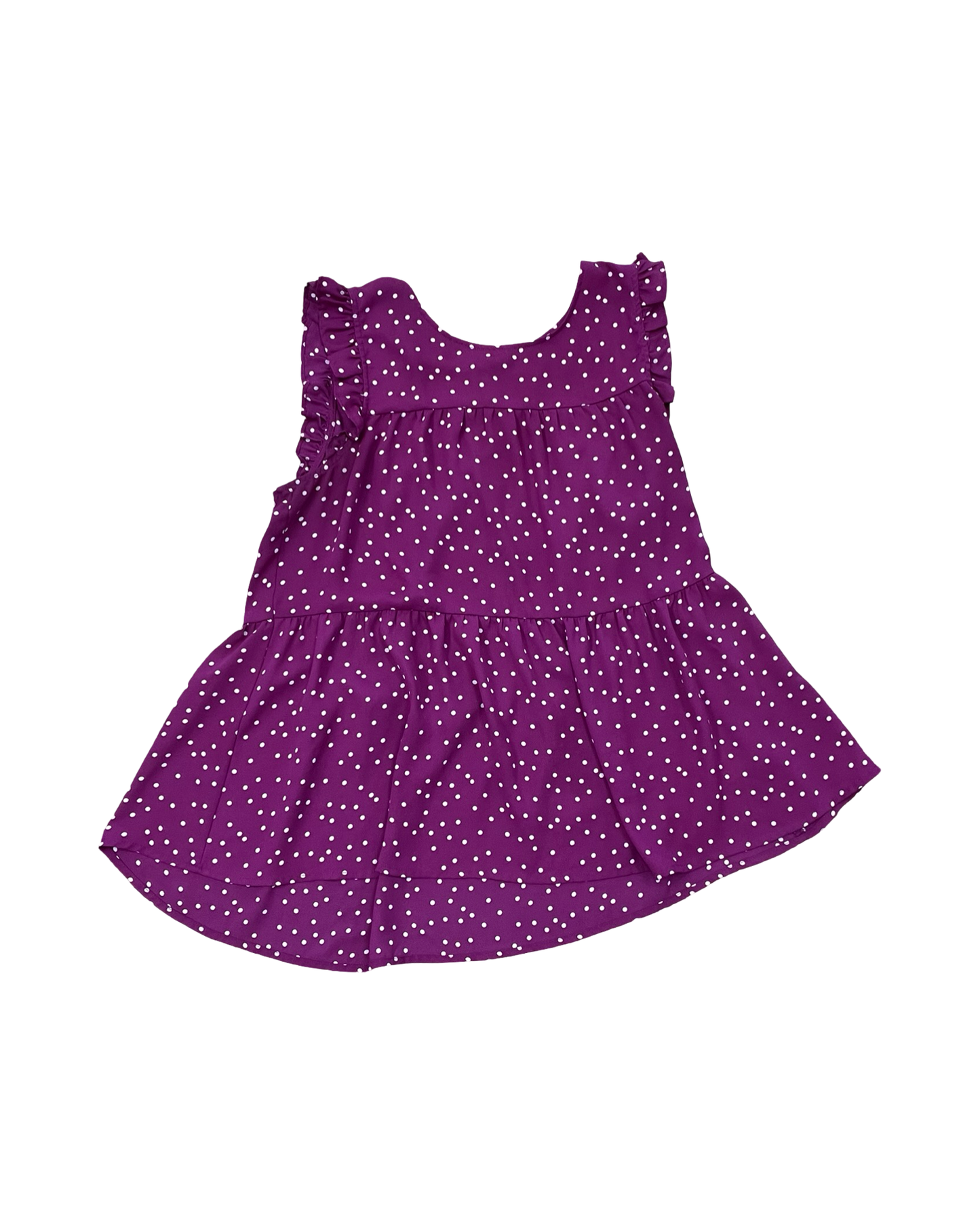 Top Sleeveless By Maurices In Polkadot Pattern, Size:M