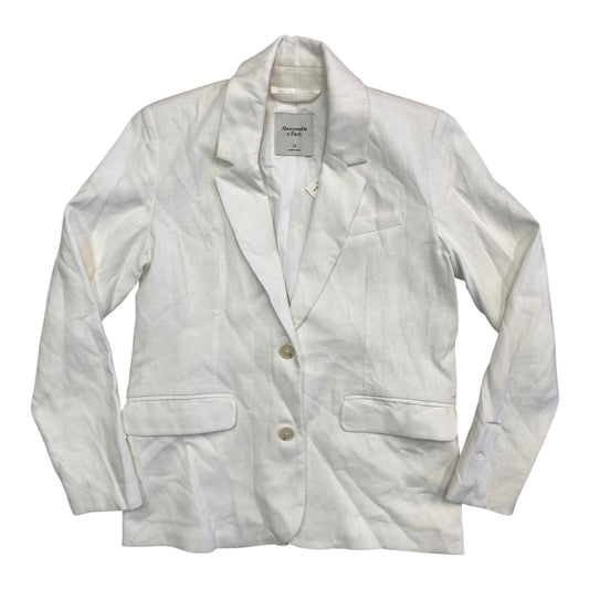 Blazer By Abercrombie And Fitch In White, Size:Xs