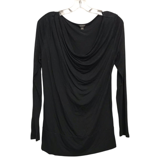 Top Ls Basic By Ann Taylor In Black, Size:M