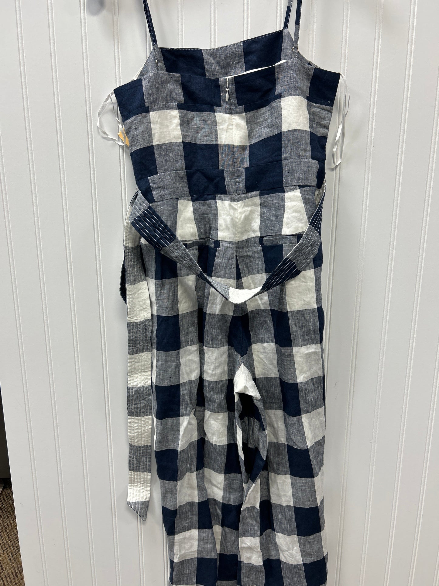 Jumpsuit By J. Crew In Blue & White, Size:0