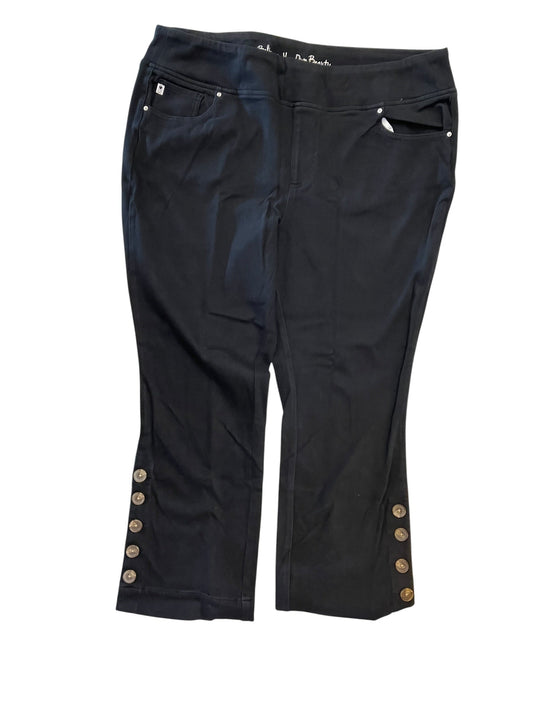 Pants Wide Leg By Belle By Kim Gravel In Black, Size:2X