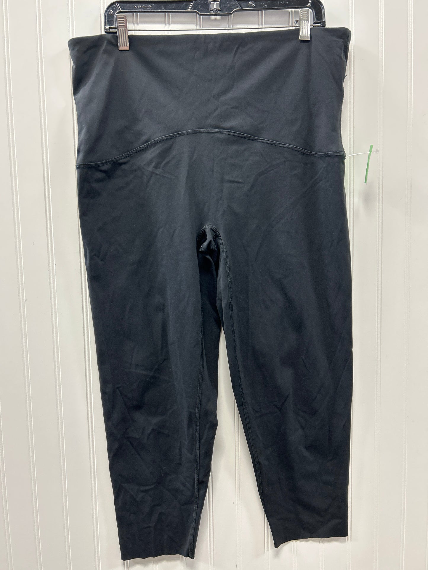 Athletic Leggings By Spanx In Black, Size:2X