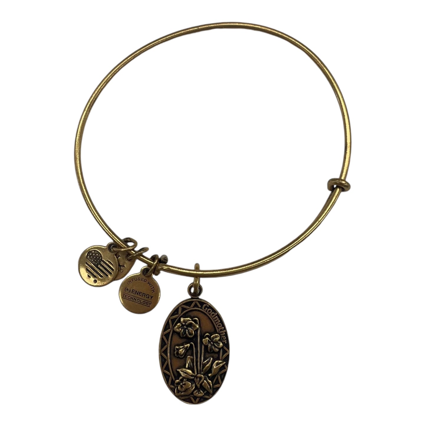 Bracelet Bangle By Alex And Ani In Gold, Size:0