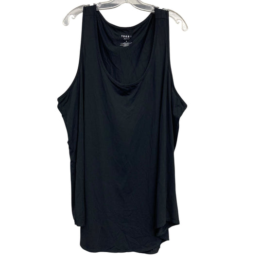 Athletic Tank Top By Torrid In Black, Size:4X