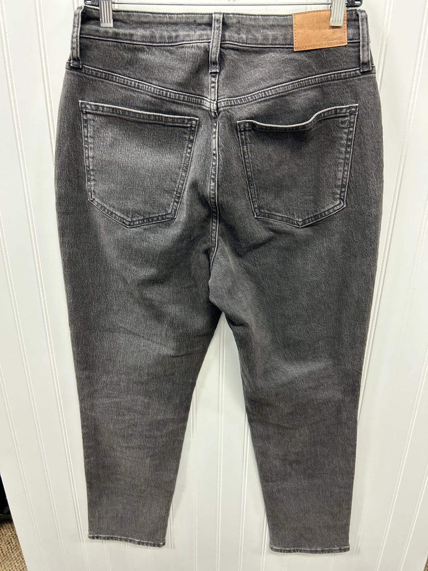 Jeans Boot Cut By Madewell In Black Denim, Size:6