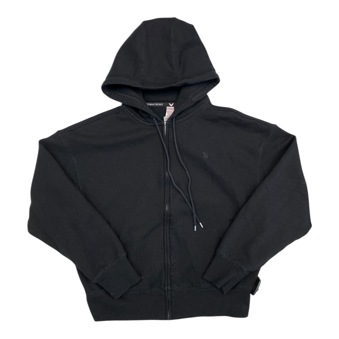 Sweatshirt Hoodie By Victorias Secret In Black, Size:M