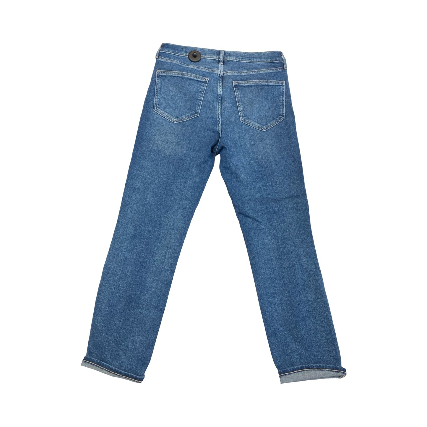 Jeans Straight By Gap In Blue Denim, Size:10