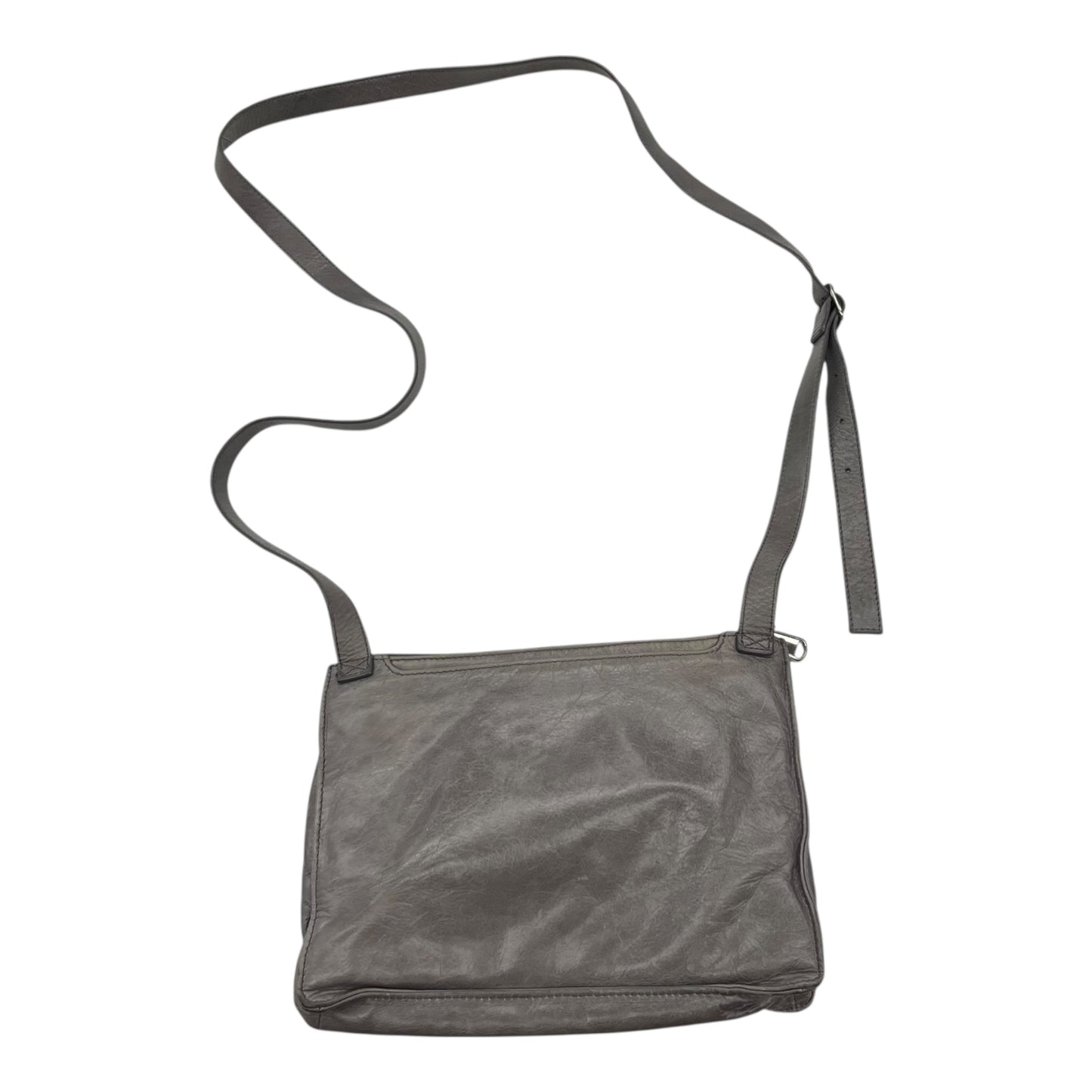Crossbody Leather By Hobo Intl In Grey, Size:Medium