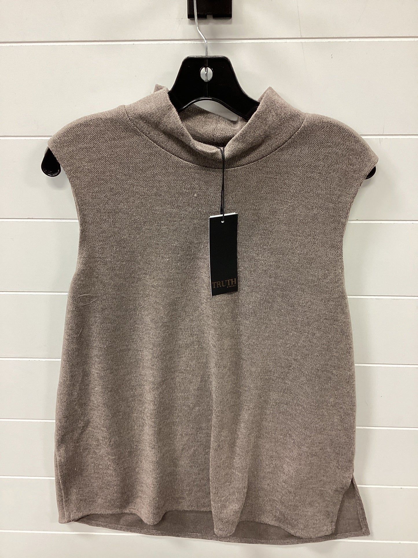 Top Sleeveless By Truth In Brown, Size:Xl