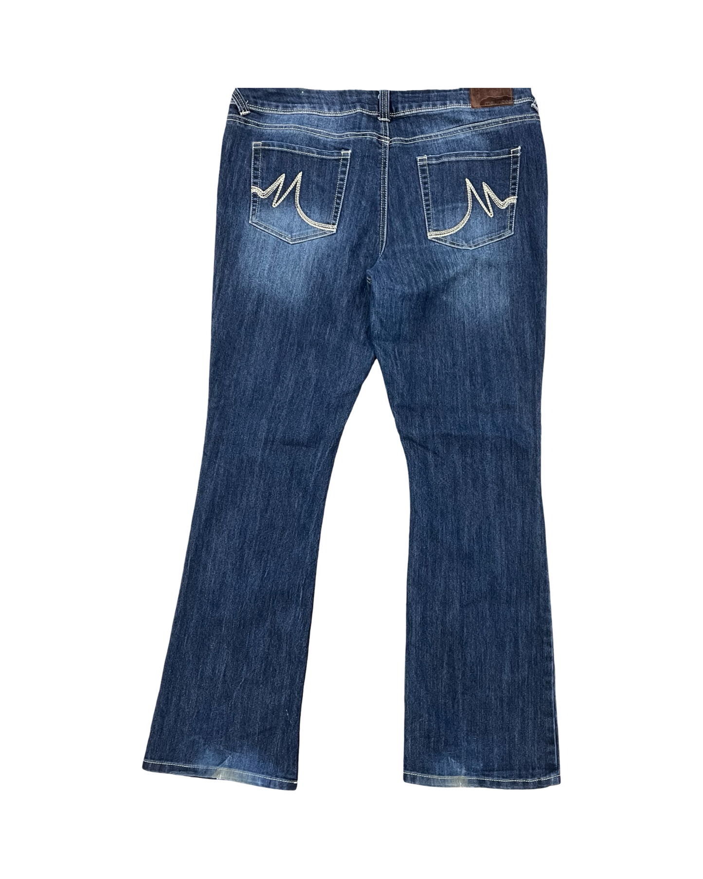 Jeans Straight By Maurices In Blue Denim, Size:14