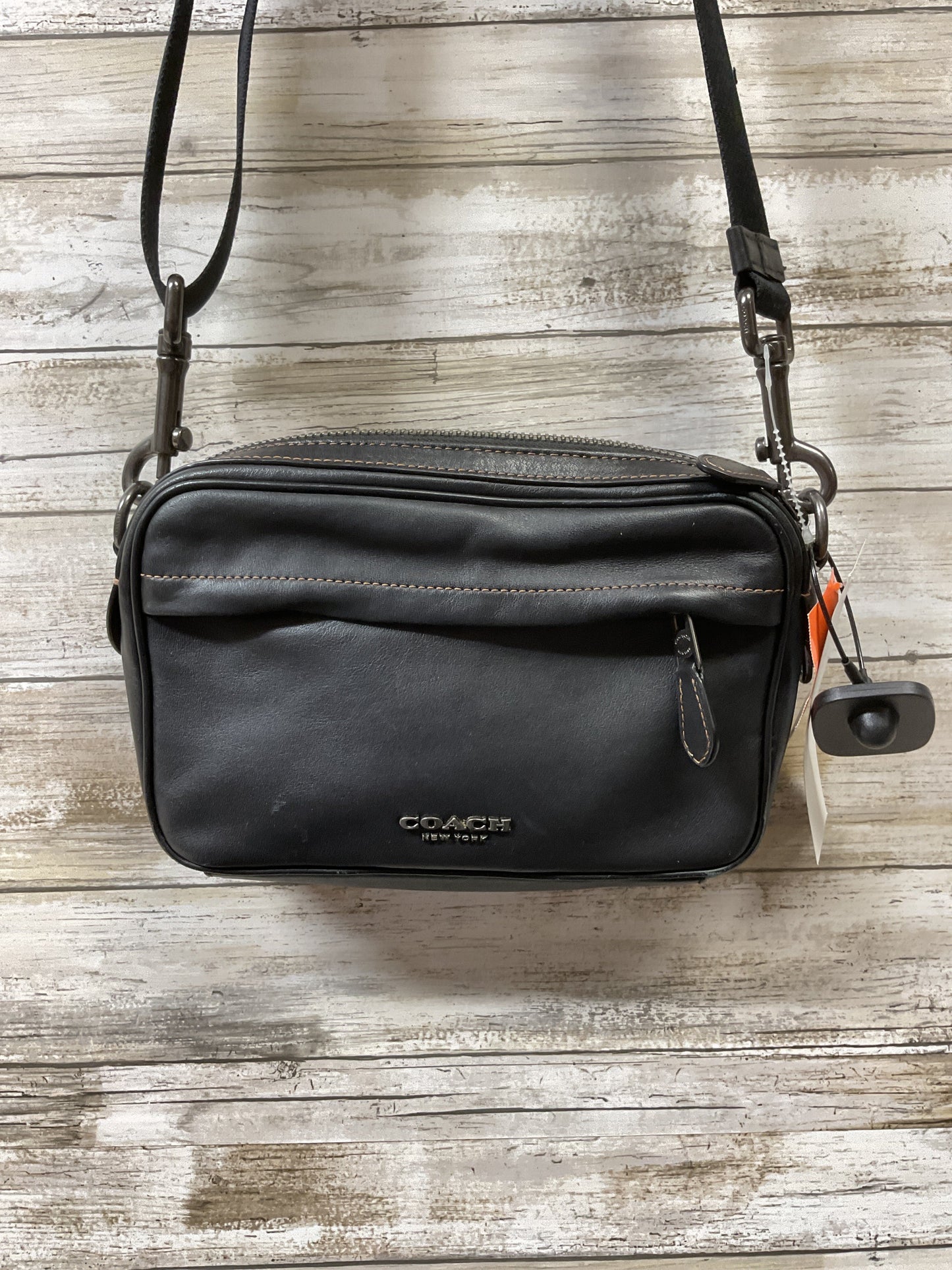 Handbag Designer By Coach In Black, Size:Small