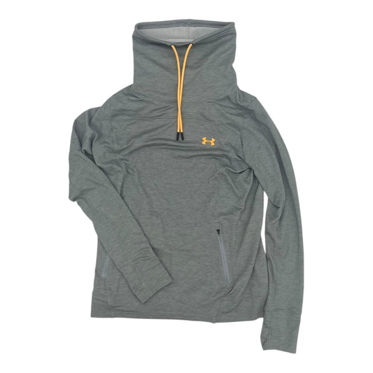 Athletic Sweatshirt Collar By Under Armour In Grey, Size:M