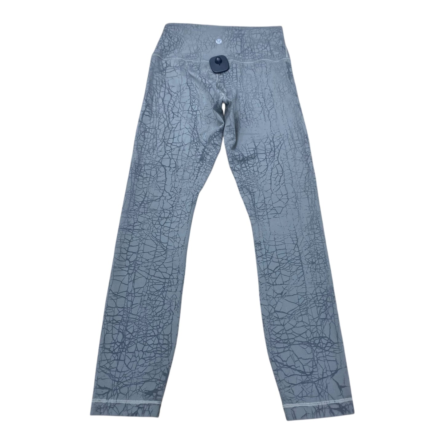 Athletic Leggings By Lululemon In Grey, Size:4
