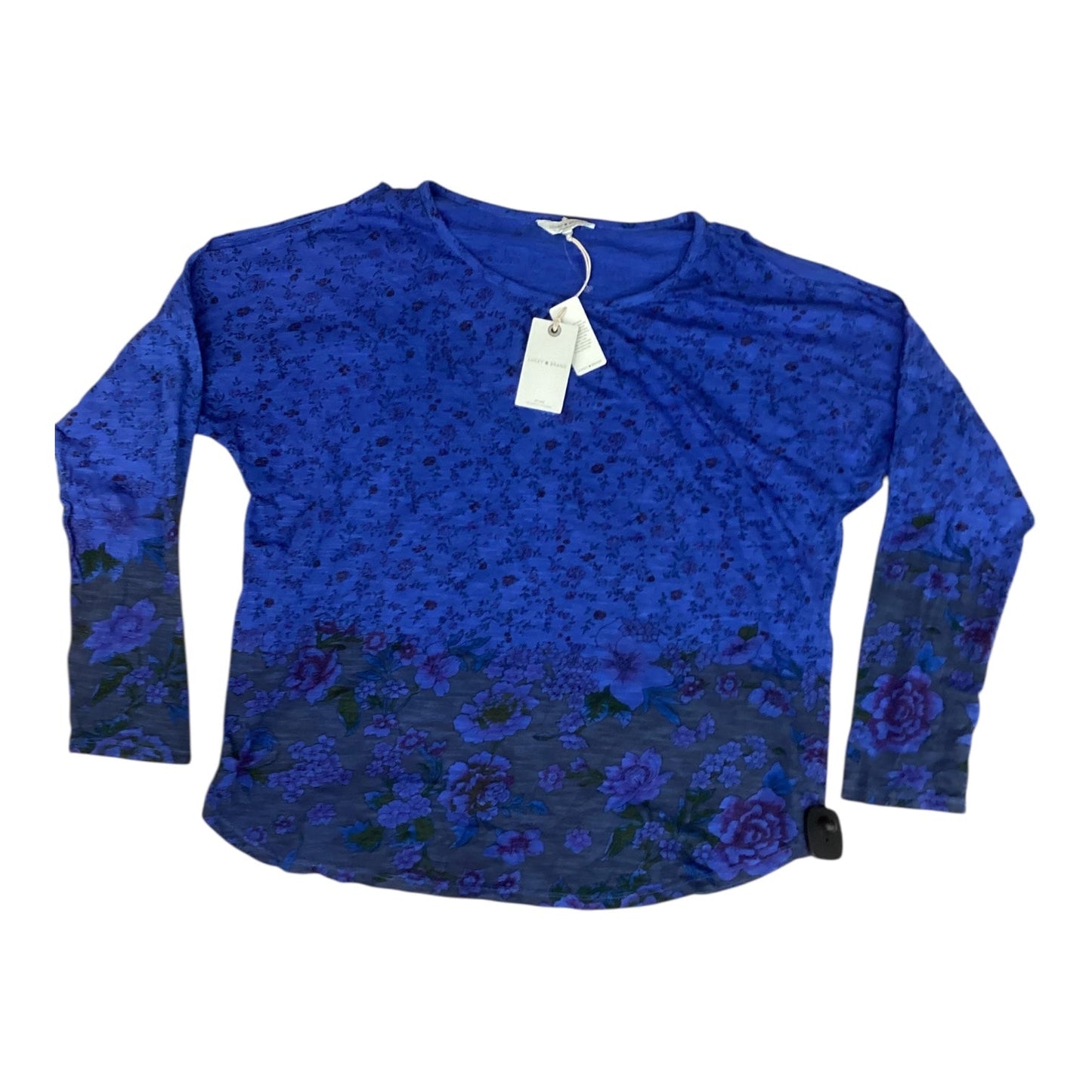 Top Ls By Lucky Brand In Blue, Size:Xl