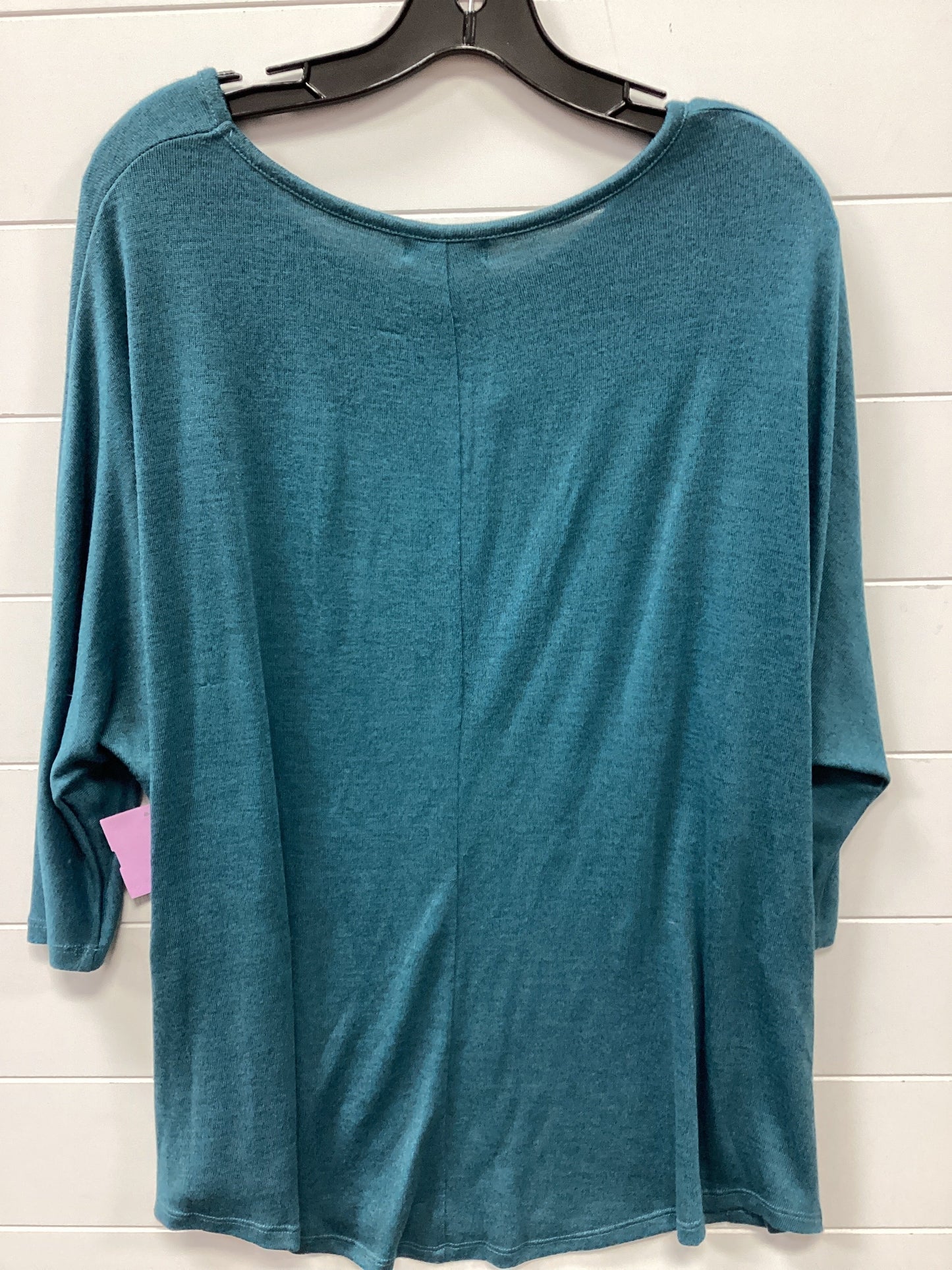 Top Ls By Verve Ami In Teal, Size:1X