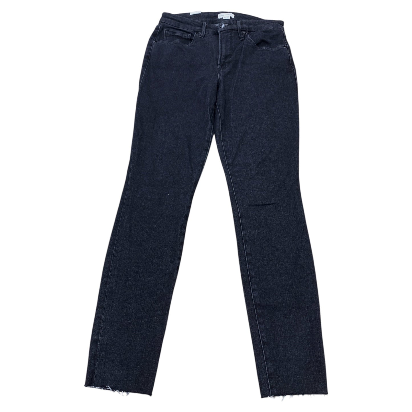 Jeans Skinny By Good American In Black, Size:10