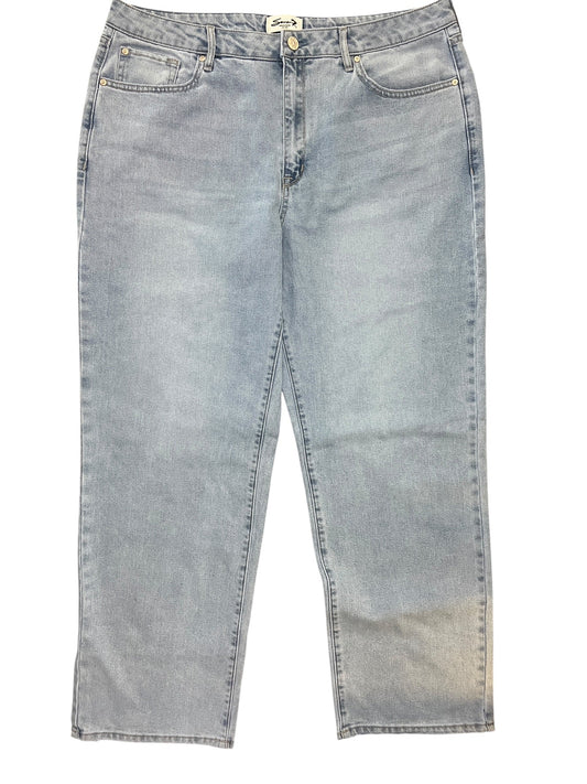 Jeans Straight By Seven 7 In Blue Denim, Size:16