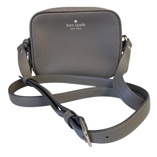 Crossbody Designer By Kate Spade In Grey, Size:Small