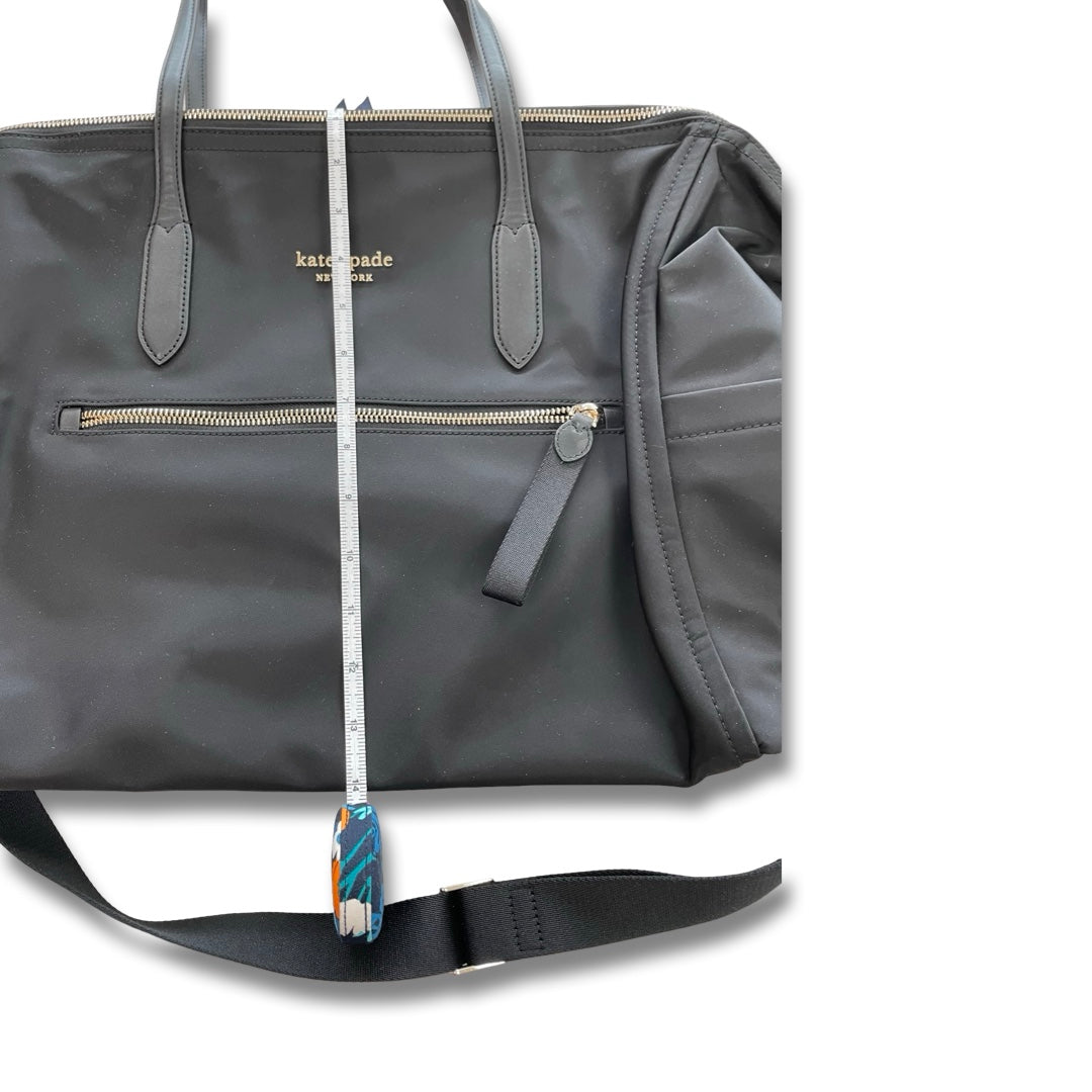 Duffle And Weekender Designer By Kate Spade In Black, Size:Large