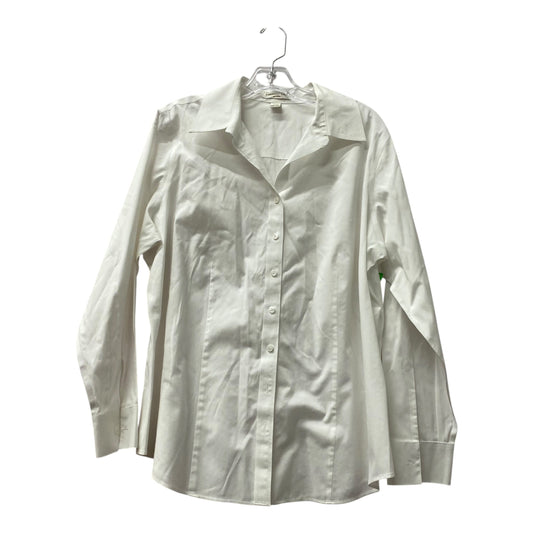 Top Ls By Coldwater Creek In White, Size:1X