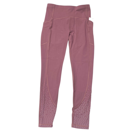 Athletic Leggings By Lululemon In Mauve, Size:6