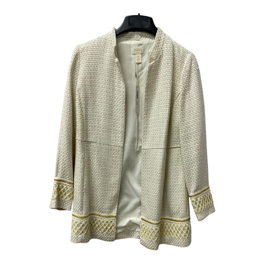 Blazer By Chicos In Cream, Size:Xs