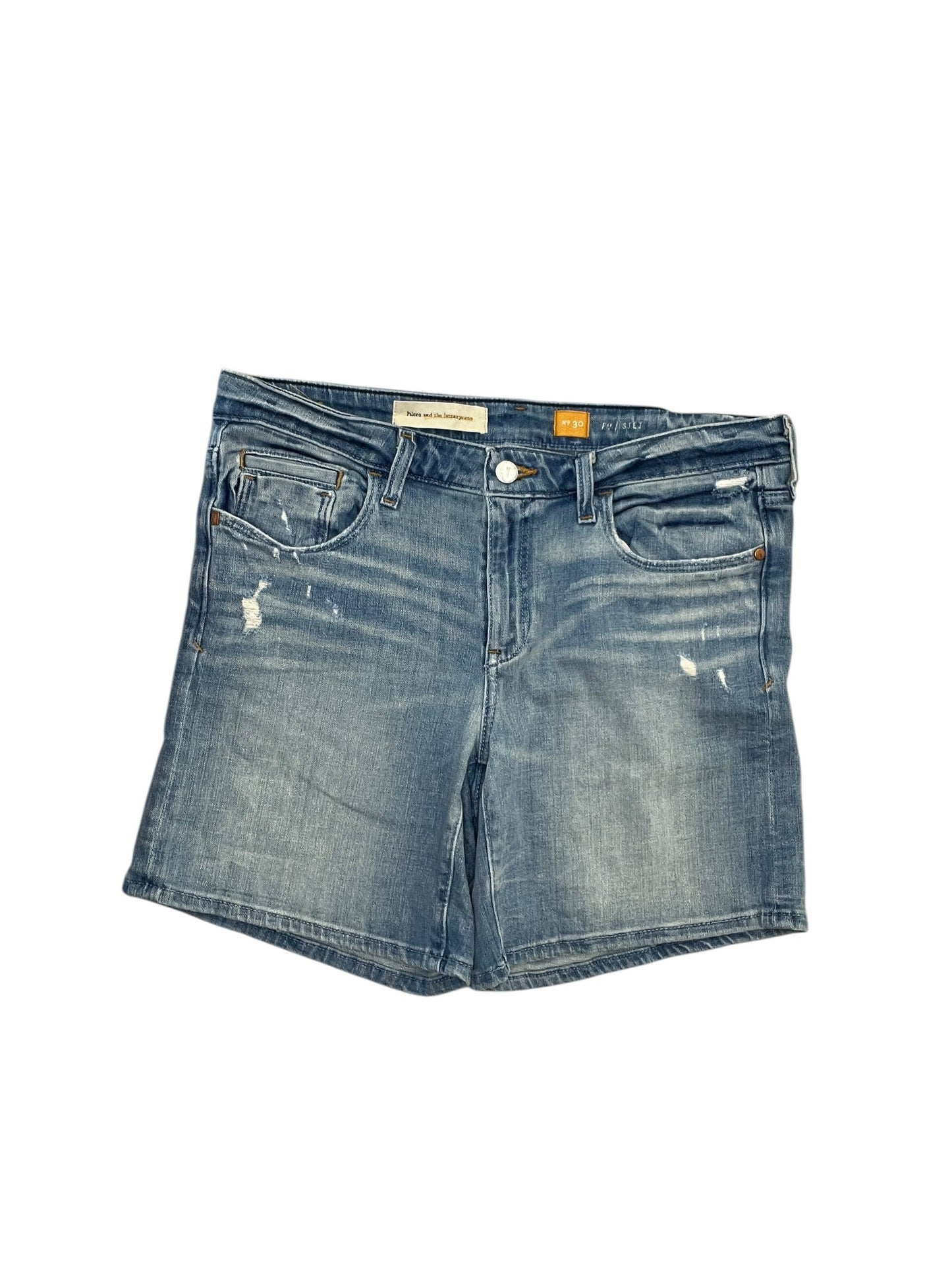 Shorts By Pilcro In Blue Denim, Size:M
