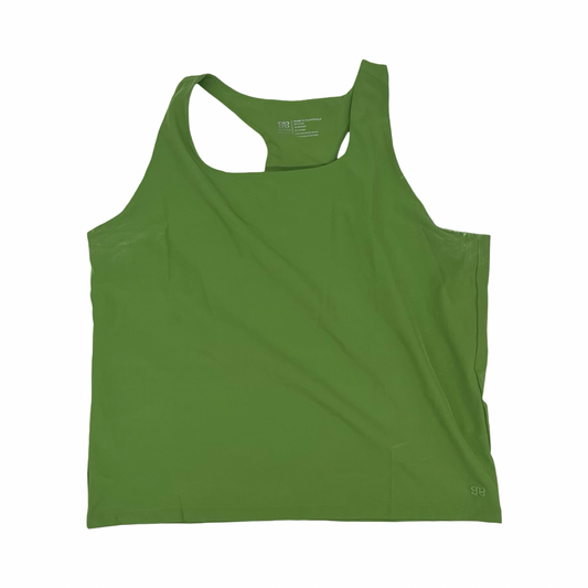Athletic Tank Top By Albion In Green, Size:L
