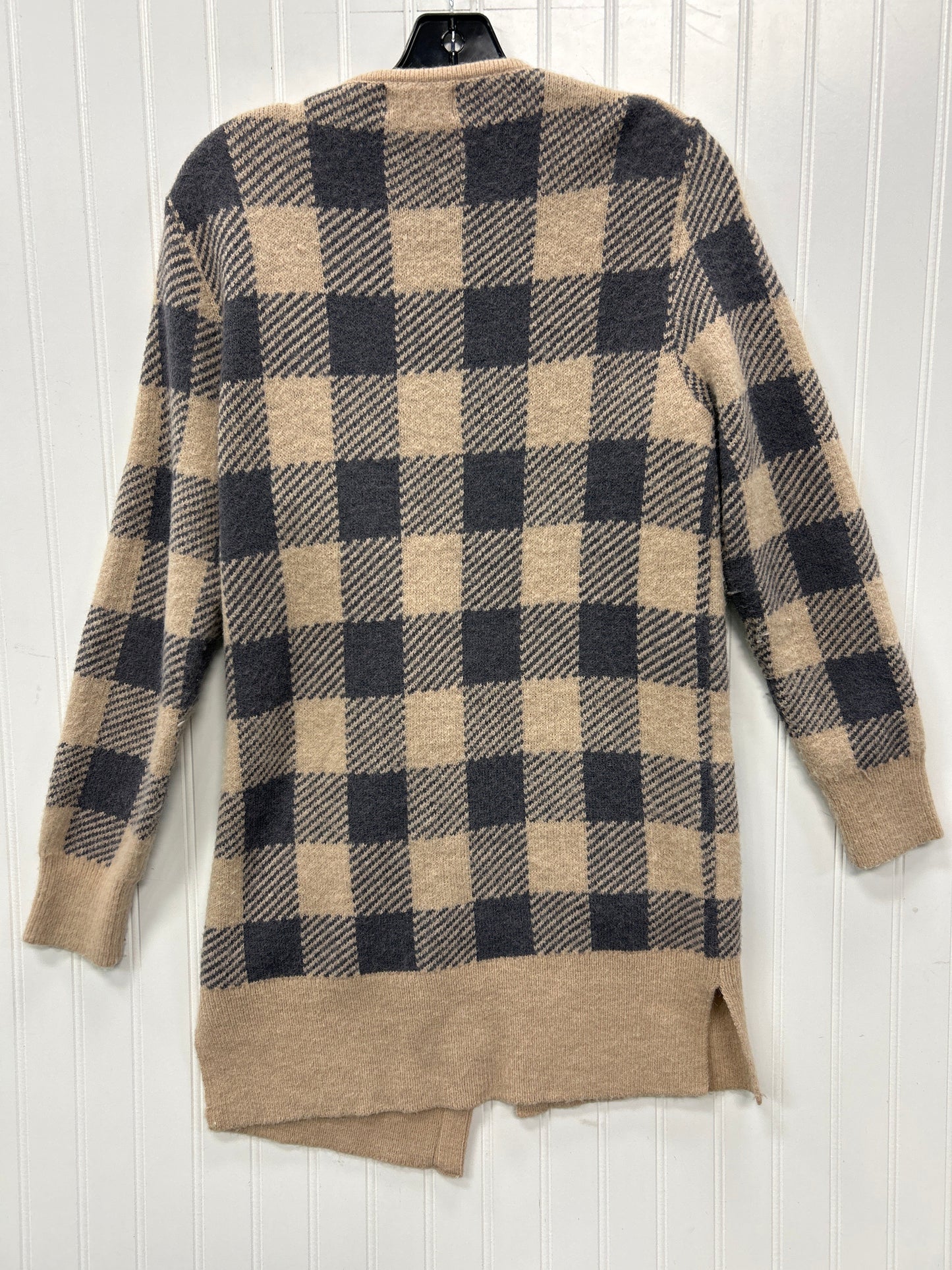 Sweater Cardigan By Clothes Mentor In Tan, Size:S
