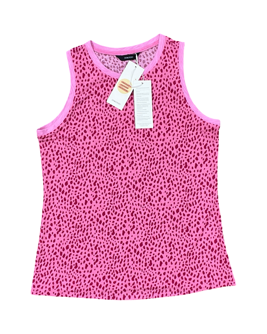 Tank Top By Dokotoo In Pink & Red, Size:S