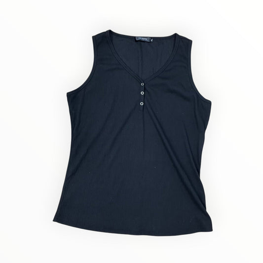 Tank Top By Clothes Mentor In Black, Size:Xl
