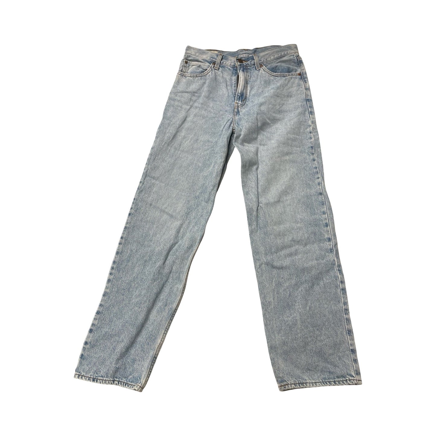 Jeans Straight By Levis In Blue Denim, Size:6