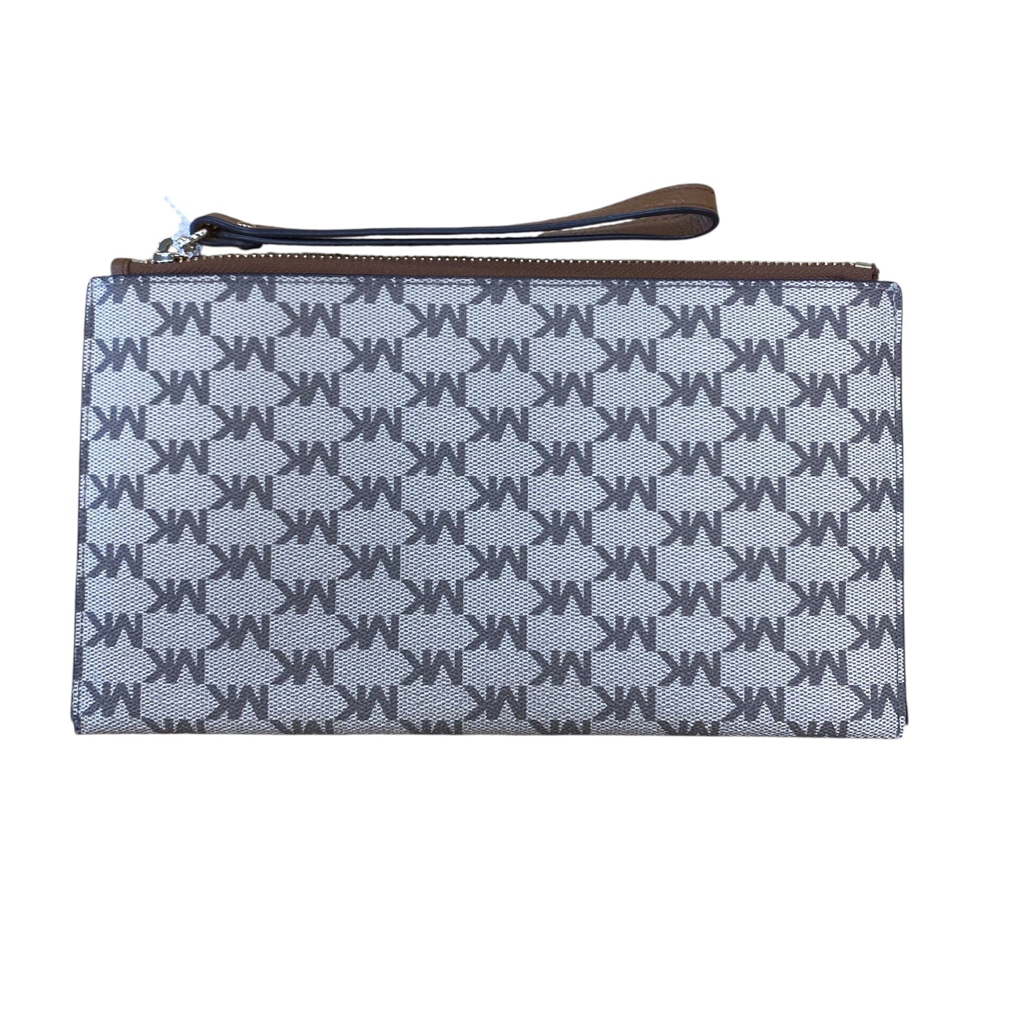 Wristlet Designer By Michael Kors In Tan, Size:Large