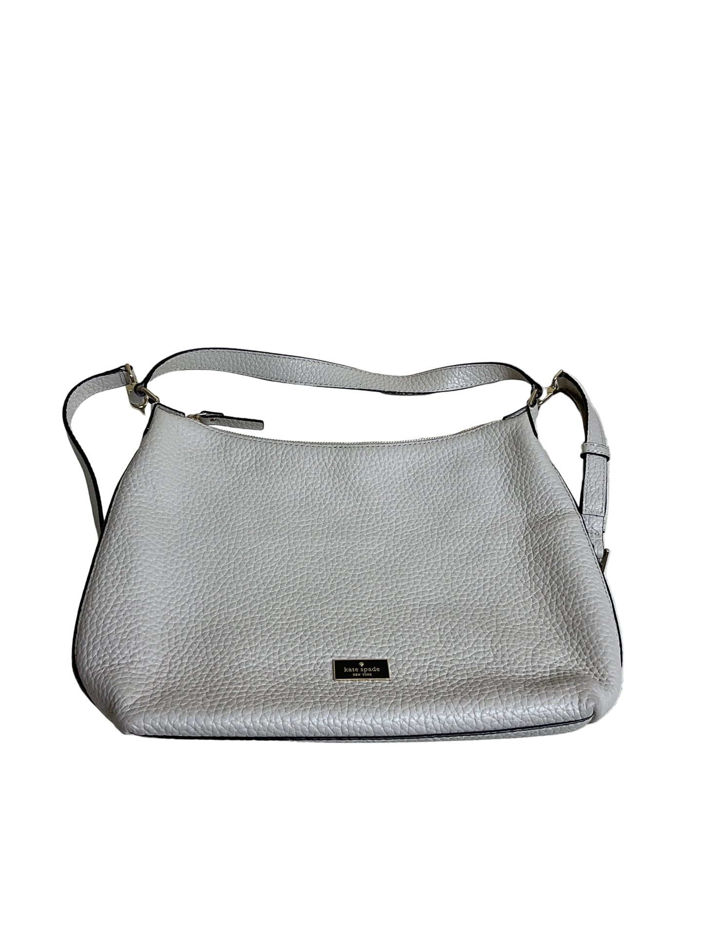 Handbag Designer By Kate Spade In Grey, Size:Large