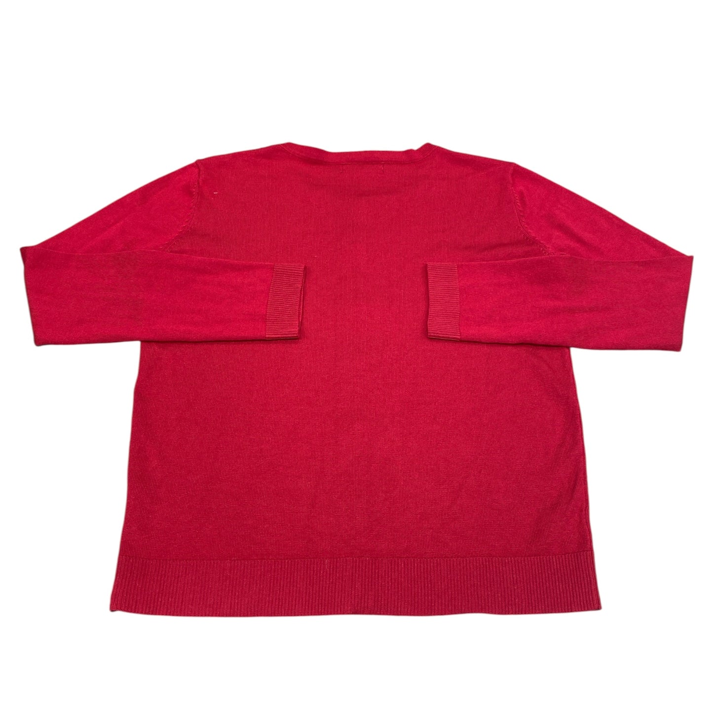 Sweater Cardigan By Cable And Gauge In Red, Size:Sp