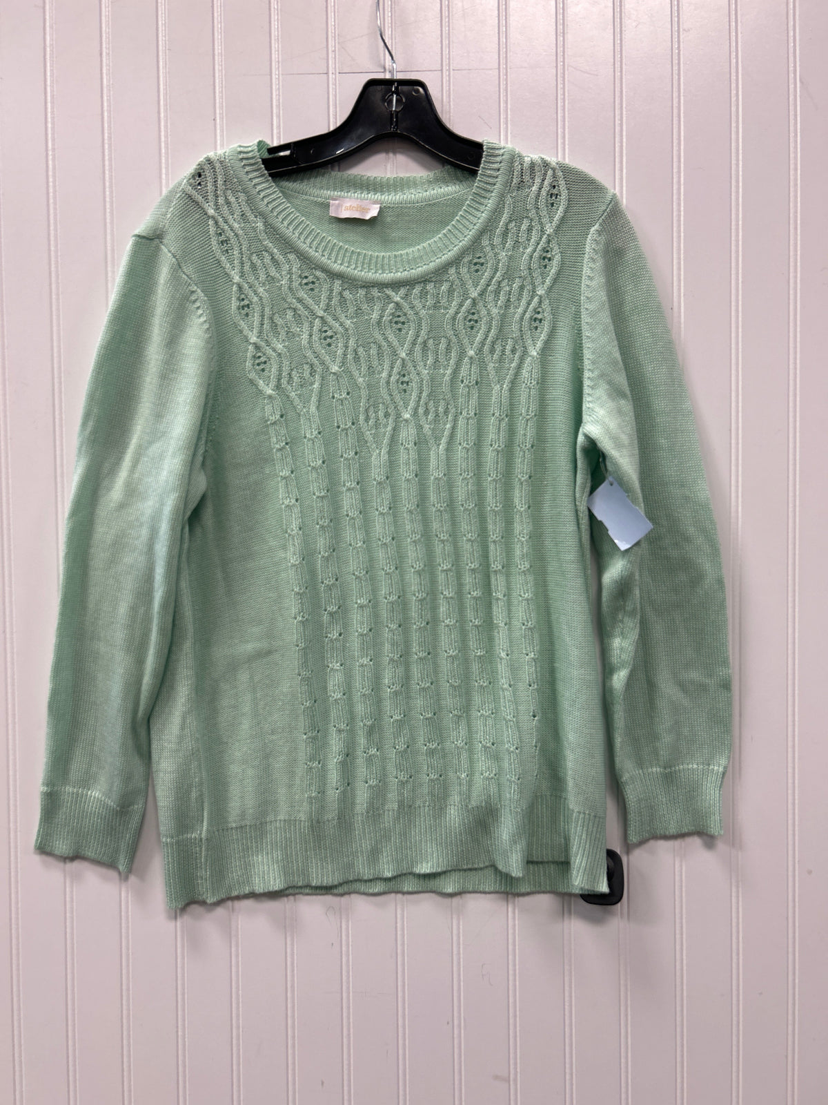 Sweater By Atelier In Green, Size:L