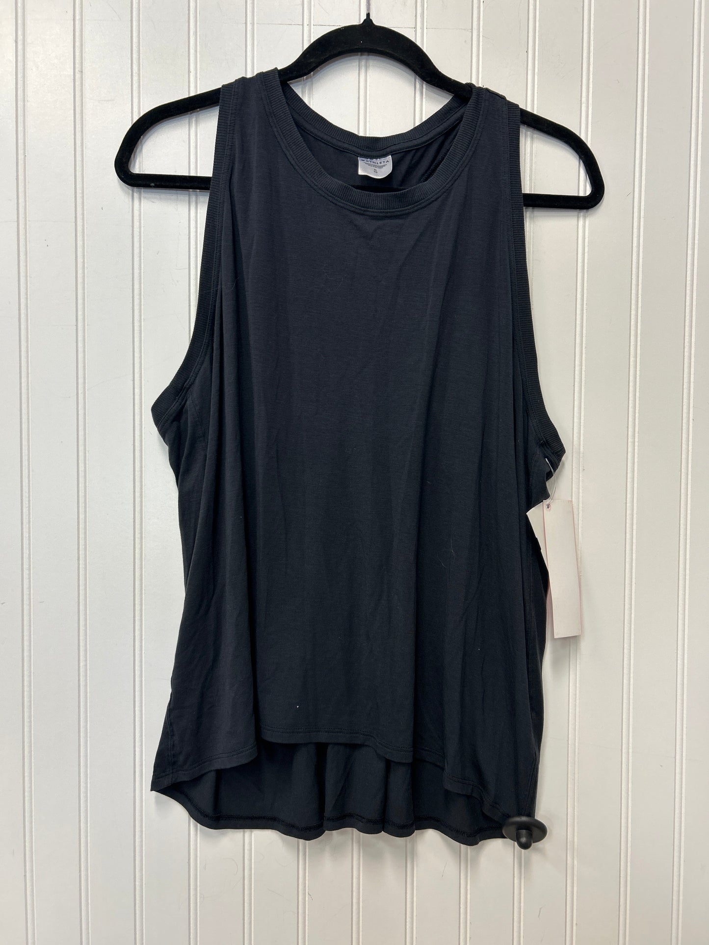 Athletic Tank Top By Athleta In Black, Size:Xl