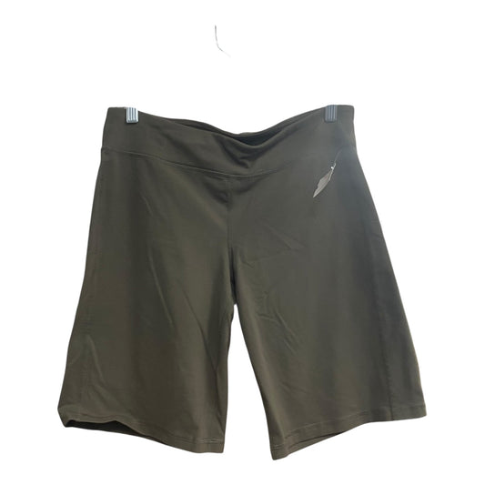 Athletic Shorts By Athleta In Green, Size:M