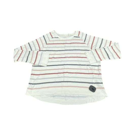 Top Ls By Thread And Supply In Striped Pattern, Size:Xl