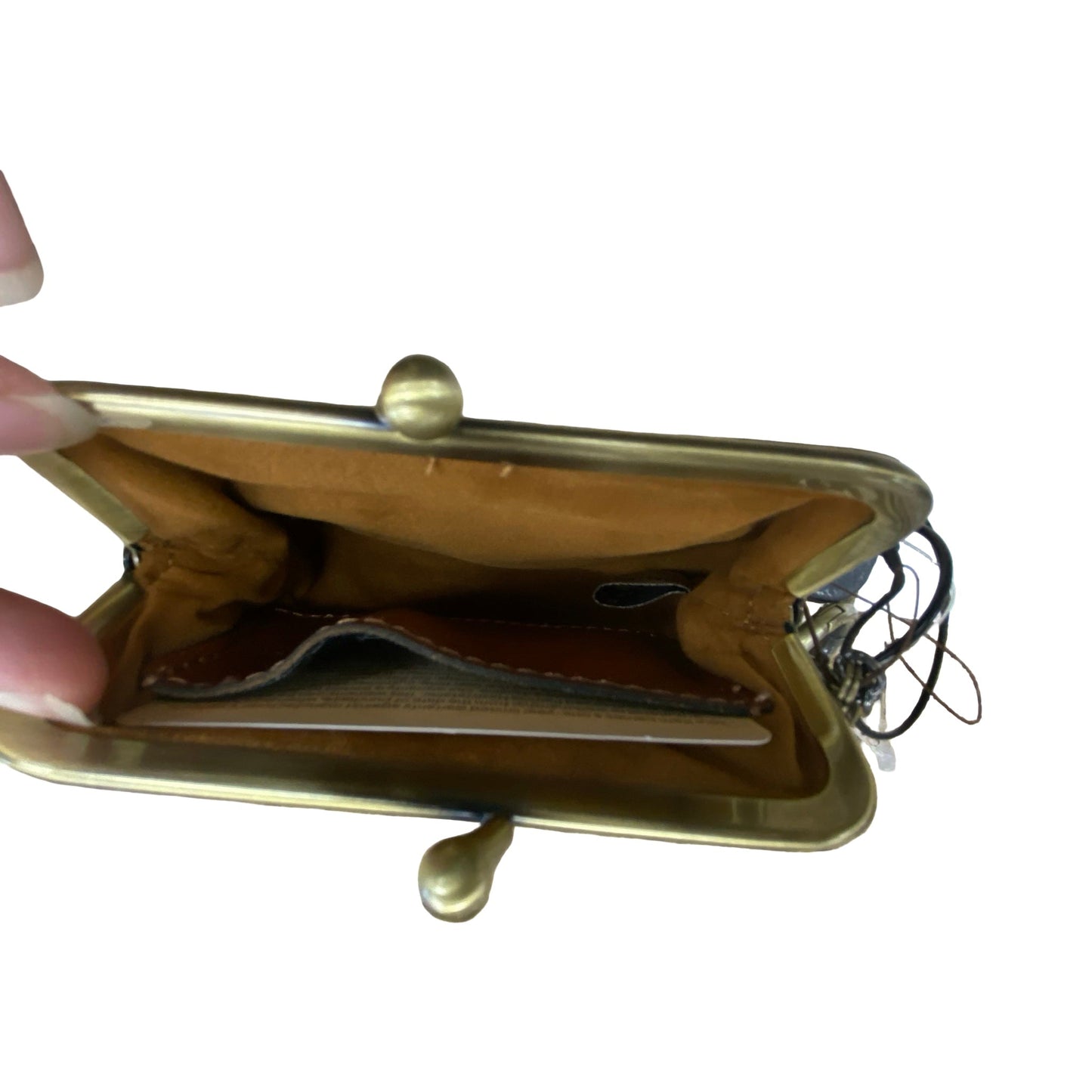 Coin Purse Designer By Patricia Nash In Floral Print, Size:Small (4”x3”)