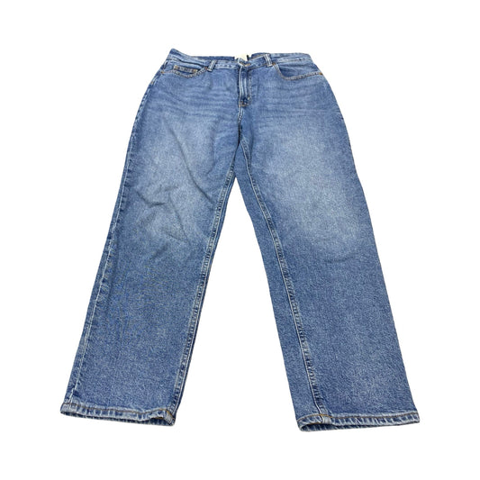 Jeans Boot Cut By H&M In Blue Denim, Size:10