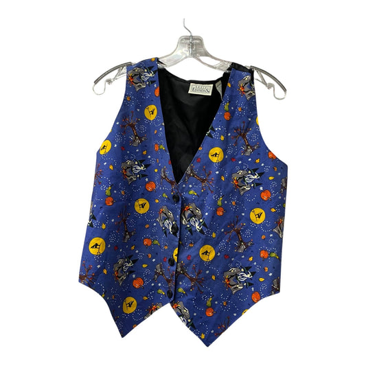 Vest Other By Basic Editions In Blue, Size:L